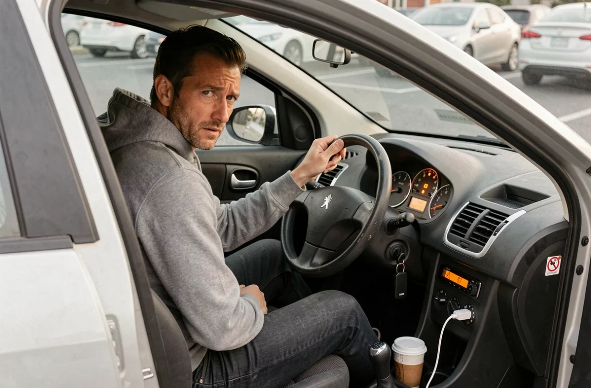 Propriétaire de Peugeot inquiet face au voyant moteur allumé après une vidange, code P1351 détecté via adaptateur OBD2